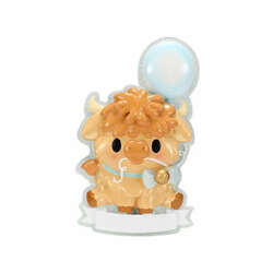 Item 459728 Highland Cow Cutesy Blue Ornament
