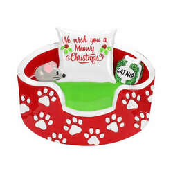 Item 459743 thumbnail We Wish You A Meowing Christmas Ornament