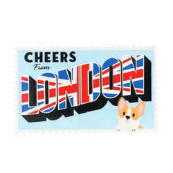 Item 459778 London Postcard Ornament