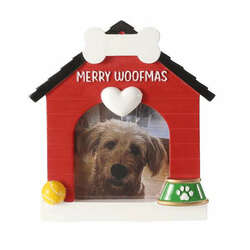 Thumbnail Merry Woofmas Picture Frame Ornament