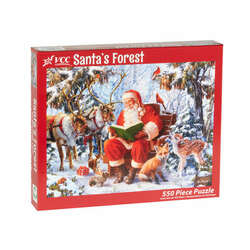 Item 473033 thumbnail Santas Forest Jigsaw Puzzle 550pc