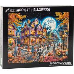 Item 473057 thumbnail Moonlit Halloween Jigsaw Puzzle 1000PC