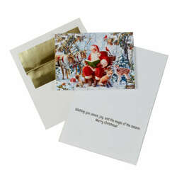 Item 473079 Santa's Forest Christmas Cards