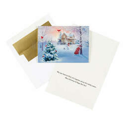 Item 473080 Home For Christmas Box Of Christmas Cards