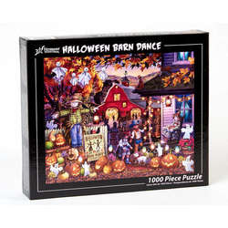 Item 473130 thumbnail Halloween Barn Dance Jigsaw Puzzle