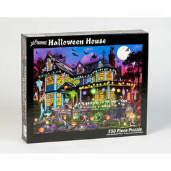 Item 473147 thumbnail HALLOWEEN HOUSE JIGSAW PUZZLE