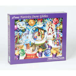 Item 473148 thumbnail NATIVITY SNOW GLOBE PUZZLE