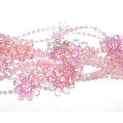Item 495340 thumbnail Pink Flower/Bead Garland