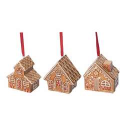 Item 501045 thumbnail Gingerbread Cookie House Ornament