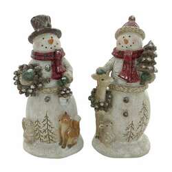 Item 501075 thumbnail Forest Snowman Figure