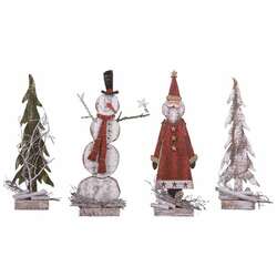 Item 501221 thumbnail Wood Rustic Holiday Decoration