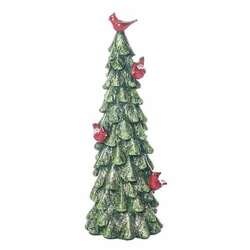 Item 501262 thumbnail Glitter Cardinal Tree Decor