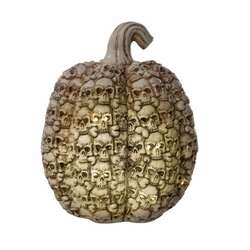 Item 501374 thumbnail Light Up Skull Pumpkin