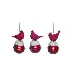 Item 501382 thumbnail Bird And Bell Ornament