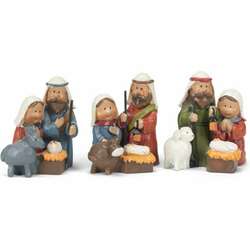 Item 501411 Miniature Nativity Figurine