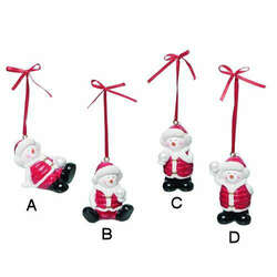 Item 501862 thumbnail Playful Snowman Ornament