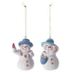 Item 505054 thumbnail Coastal Snowman Ornament