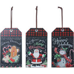 Item 505209 thumbnail Santa/Snowman/Cookie Tag Ornament