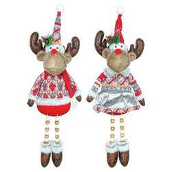 Item 509101 thumbnail Wintery Moose Button Leg