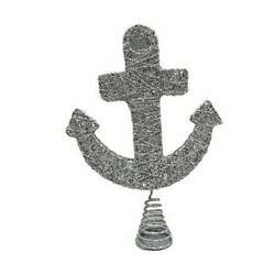 Item 516453 thumbnail Glitter Anchor Tree Topper
