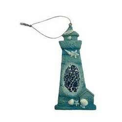 Item 516690 thumbnail Mosaic Lighthouse Ornament