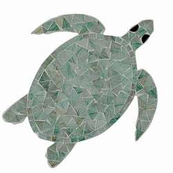 Item 519094 thumbnail Mosaic Sea Turtle Plaque