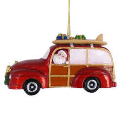 Item 519487 thumbnail Santa In Beach Cruiser Ornament
