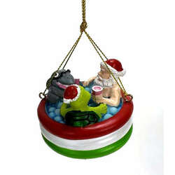 Item 524329 Christmas Jacuzzi Ornament