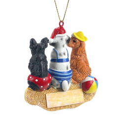 Thumbnail 3 Dogs Ornament