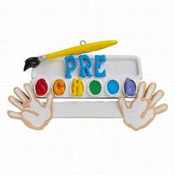 Item 525040 Personalizable Pre-School Ornament