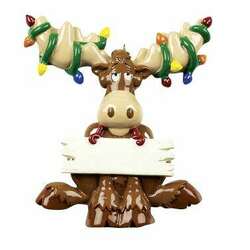 Item 525072 thumbnail Christmas Moose Ornament