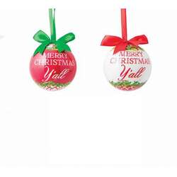 Item 527091 Merry Christmas Y'all Ornament