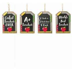 Item 527097 Teacher Phrase Chalkboard Ornament