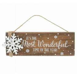 Item 527121 It's The Most Wonderful Time of The Year Ornament