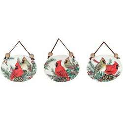 Item 527182 thumbnail Christmas Cardinals On Branch Ornament