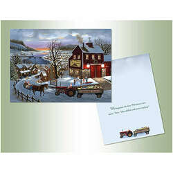 Item 552025 Santa's on His Way Christmas Cards