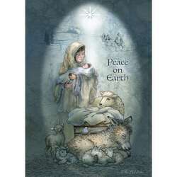 Item 552033 North Star And Mother Mary Christmas Cards