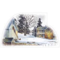 Item 552046 Barn Wreath Cards