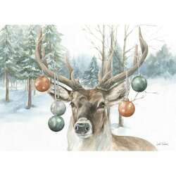 Item 552050 Antler Ornaments Christmas Cards
