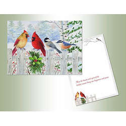 Item 552051 Fence Friends Christmas Cards