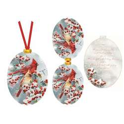 Item 552097 Winter Cardinals Christmas Card