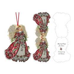Item 552126 Angel Ornament Christmas Cards