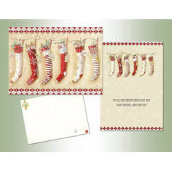 Item 552135 Christmas Stockings Christmas Cards