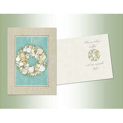 Item 552141 Starfish Wreath Christmas Cards