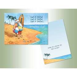 Item 552224 Let It Snow Someplace Else Christmas Cards