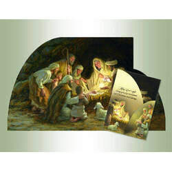Item 552242 Tri-fold Nativity Christmas Cards