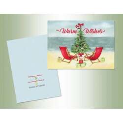 Item 552251 Warm Wishes Chairs Christmas Cards
