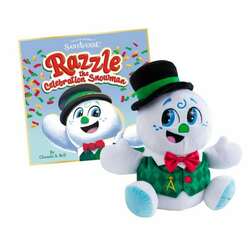 Item 556005 thumbnail Razzle The Snowman Plush And Book