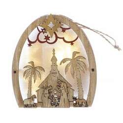 Item 558098 thumbnail Lighted Nativity Ornament