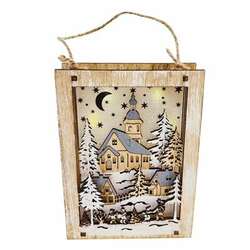 Item 558128 Village Ornament Lighted